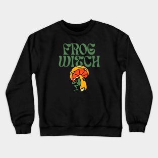 Frog Witch Crewneck Sweatshirt